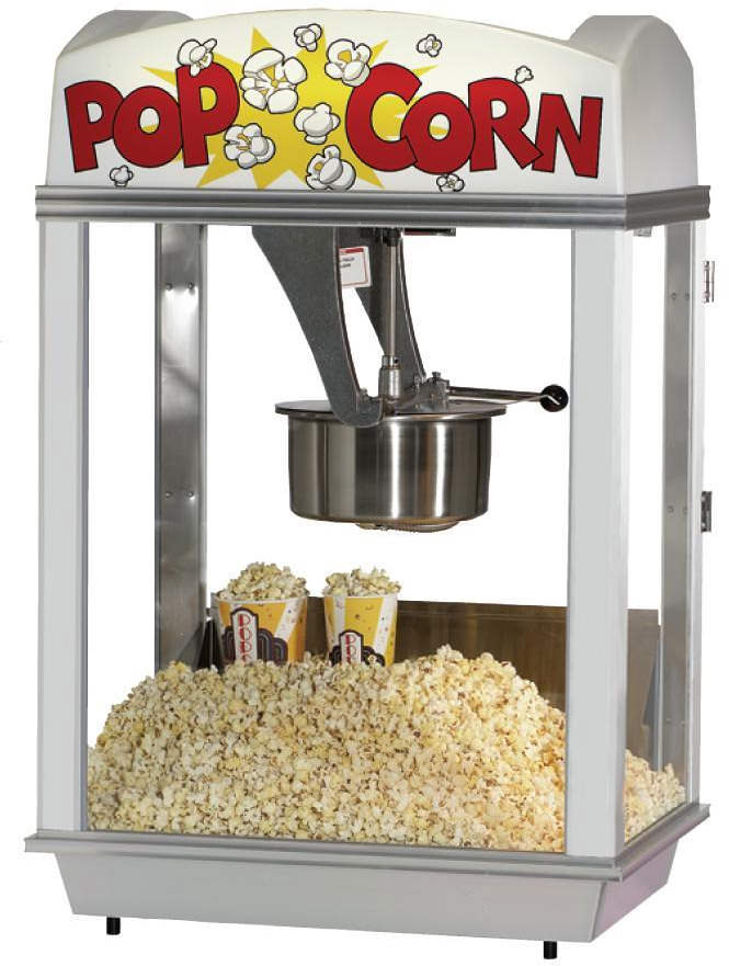 Stor 16 oz popcorn stål Pantom